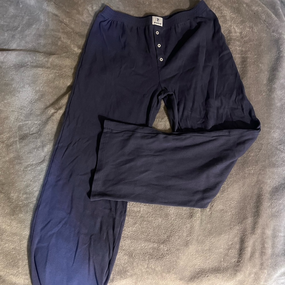 PARKE brand Navy cotton pants for Women